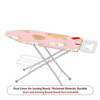 1-Piece Christmas Gingerbread Heart  Ironing Board Cover, Universal Size, Without Board