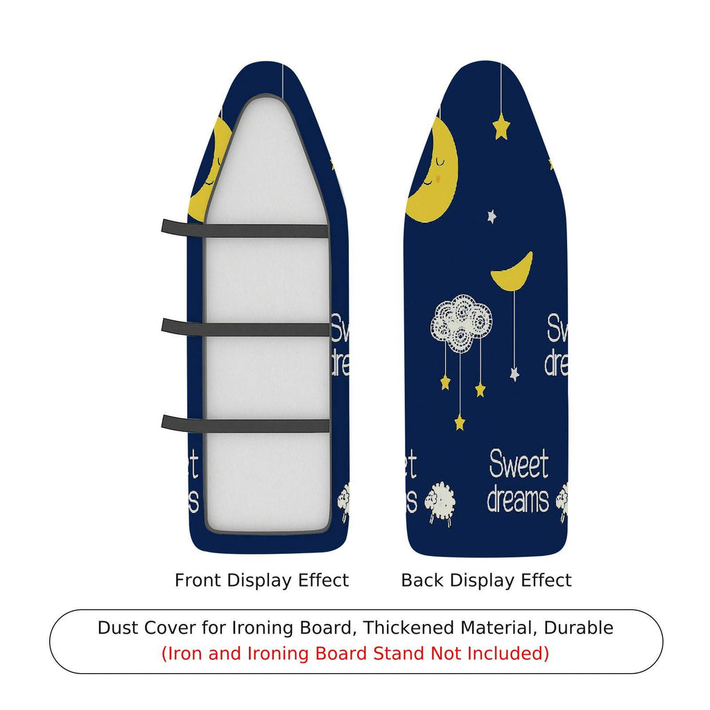 1-Piece Moon Star Sweet Dream  Ironing Board Cover, Universal Size, Without Board