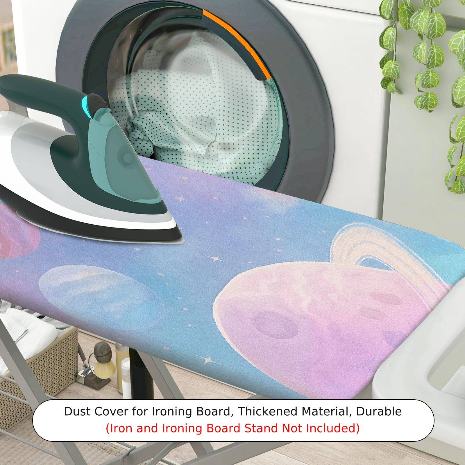 1-Piece Space Galaxy Star  Ironing Board Cover, Universal Size, Without Board