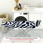 1-Piece Zebra Pattern Striped Chic  Ironing Board Cover, Universal Size, Without Board