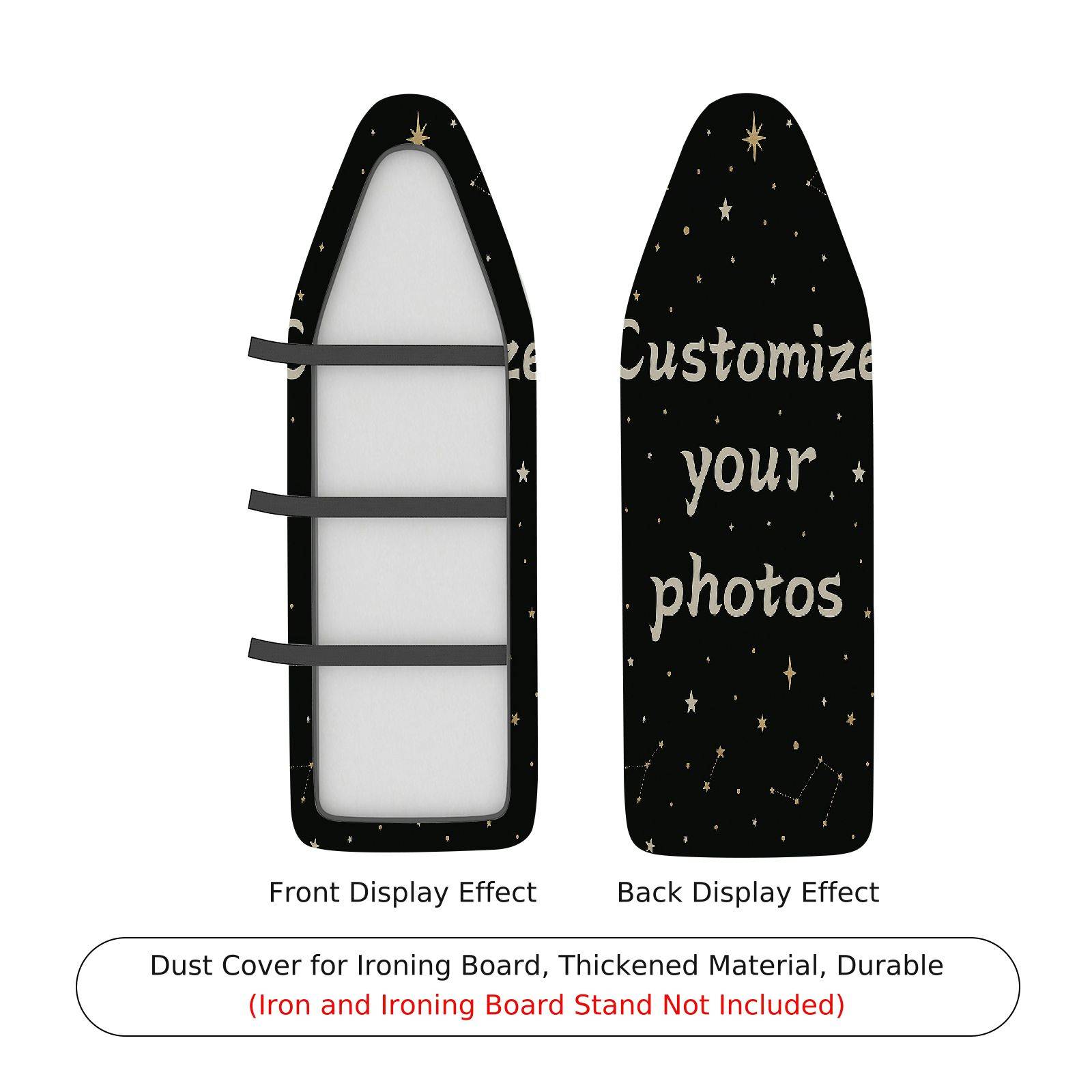 1-Piece Customize Photo Stars Constellation  Ironing Board Cover, Universal Size, Without Board