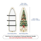 1-Piece Christmas Tree Holiday Decoration Winter Theme  Ironing Board Cover, Universal Size, Without Board