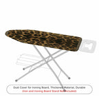 1-Piece Leopard Print Wild Animal Pattern Stylish  Ironing Board Cover, Universal Size, Without Board