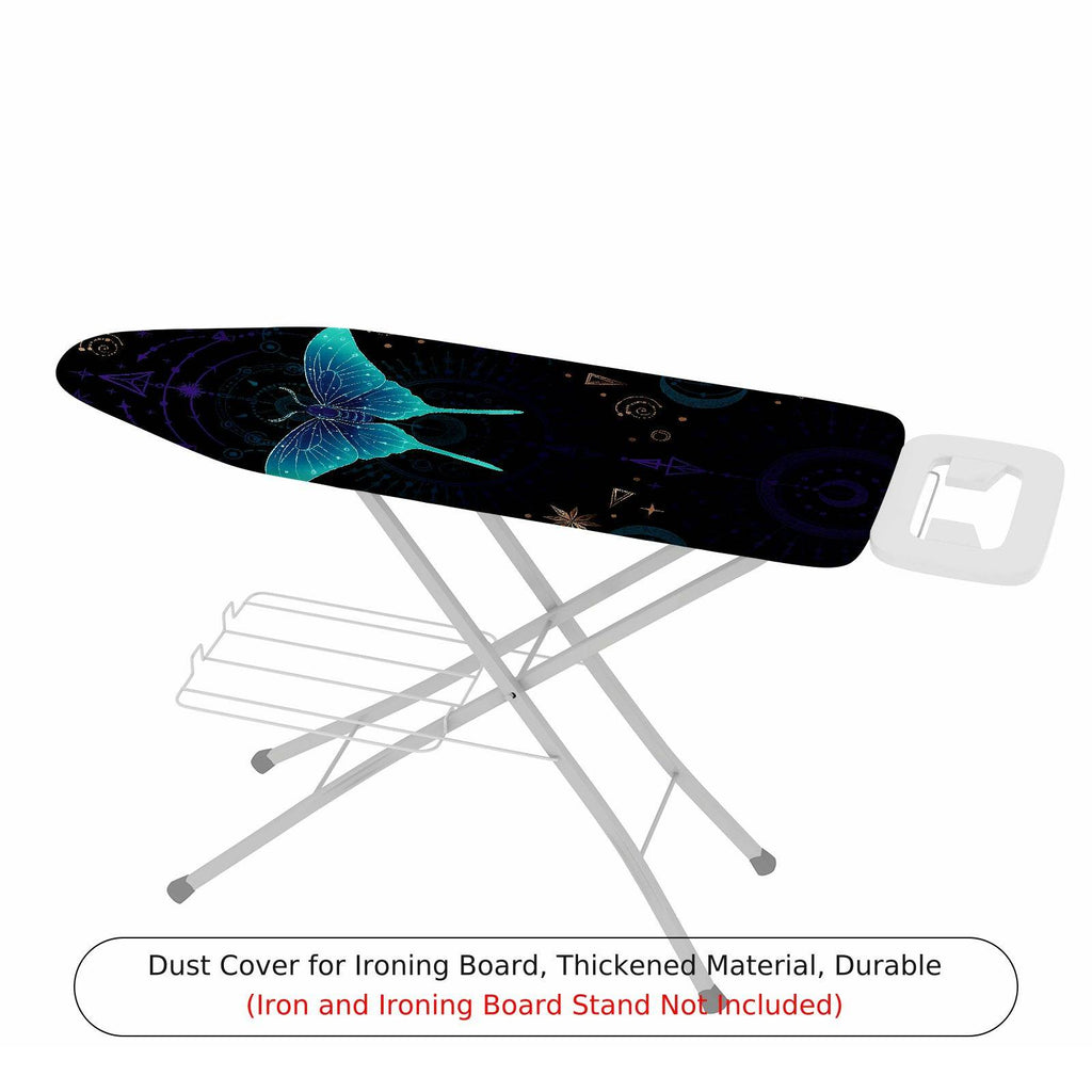 1-Piece Butterfly Starry Night Mystical  Ironing Board Cover, Universal Size, Without Board