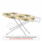 1-Piece Iron Art Floral Retro  Ironing Board Cover, Universal Size, Without Board