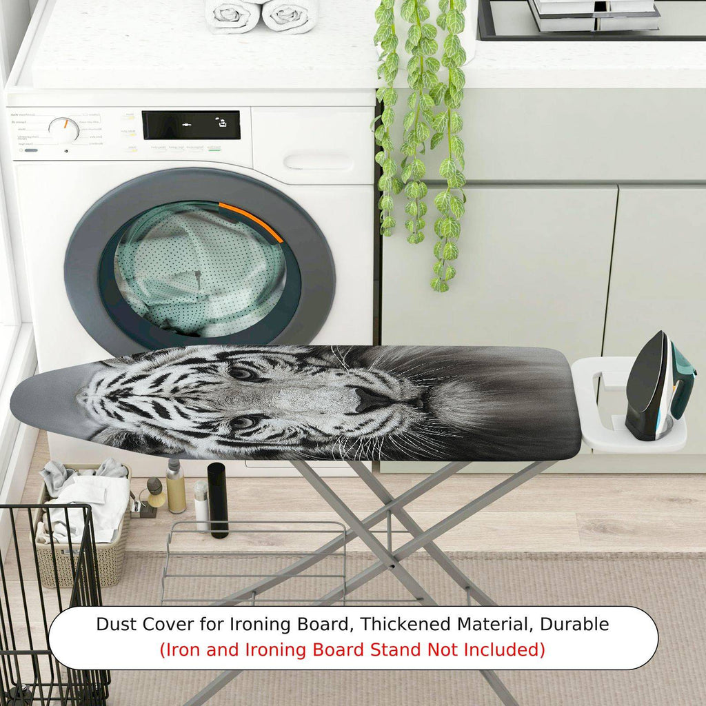 1-Piece Animal Wildlife Tiger  Ironing Board Cover, Universal Size, Without Board