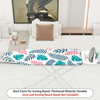 1-Piece Floral Tropical Leaf Pattern Graphic  Ironing Board Cover, Universal Size, Without Board