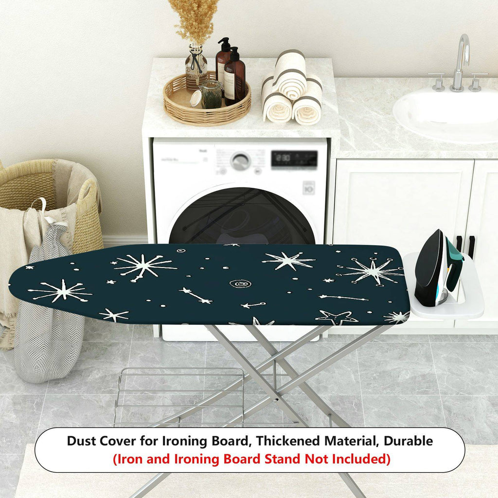 1-Piece Star Pattern Space Galaxy Universe  Ironing Board Cover, Universal Size, Without Board