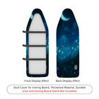 1-Piece Starry Night Moon Flower  Ironing Board Cover, Universal Size, Without Board