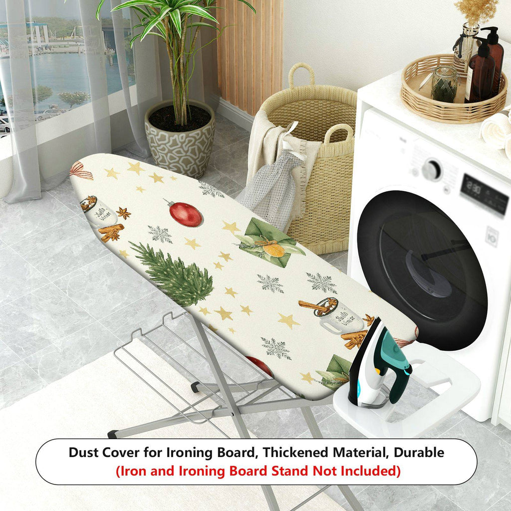 1-Piece Christmas Star Gift  Ironing Board Cover, Universal Size, Without Board