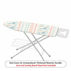 1-Piece Reindeer Snowflake Festive  Ironing Board Cover, Universal Size, Without Board
