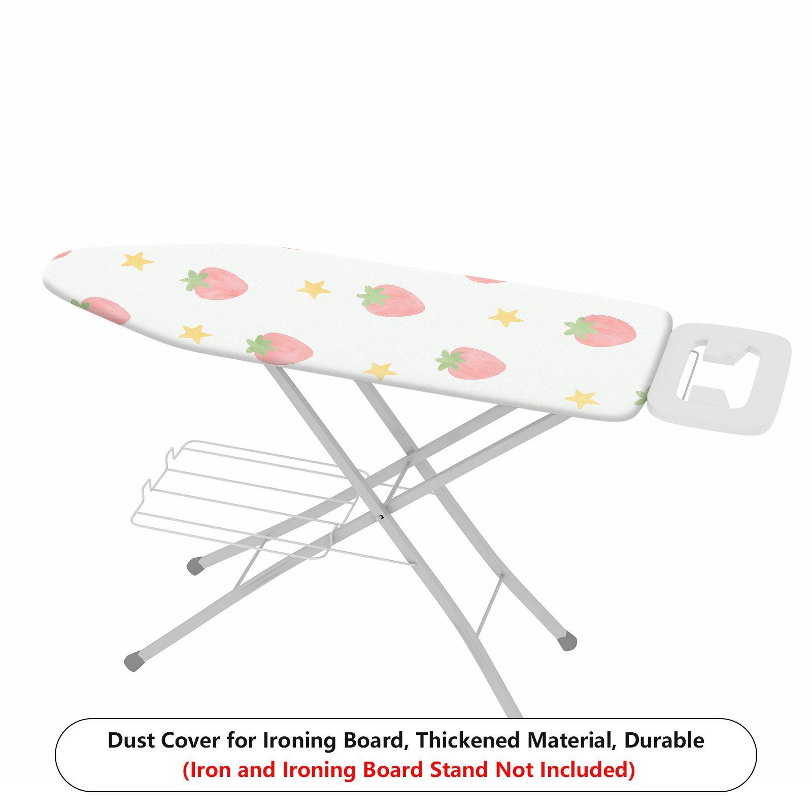 1-Piece Strawberry Star Fun  Ironing Board Cover, Universal Size, Without Board