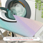 1-Piece Aurora Starry Pastel  Ironing Board Cover, Universal Size, Without Board