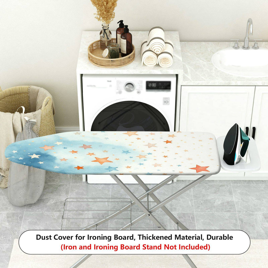 1-Piece Star Moon Galaxy  Ironing Board Cover, Universal Size, Without Board