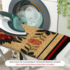 1-Piece Retro Floral Classic  Ironing Board Cover, Universal Size, Without Board