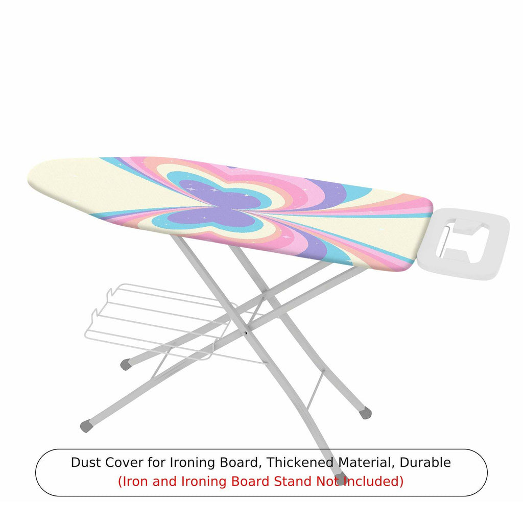 1-Piece Colorful Retro Butterfly  Ironing Board Cover, Universal Size, Without Board