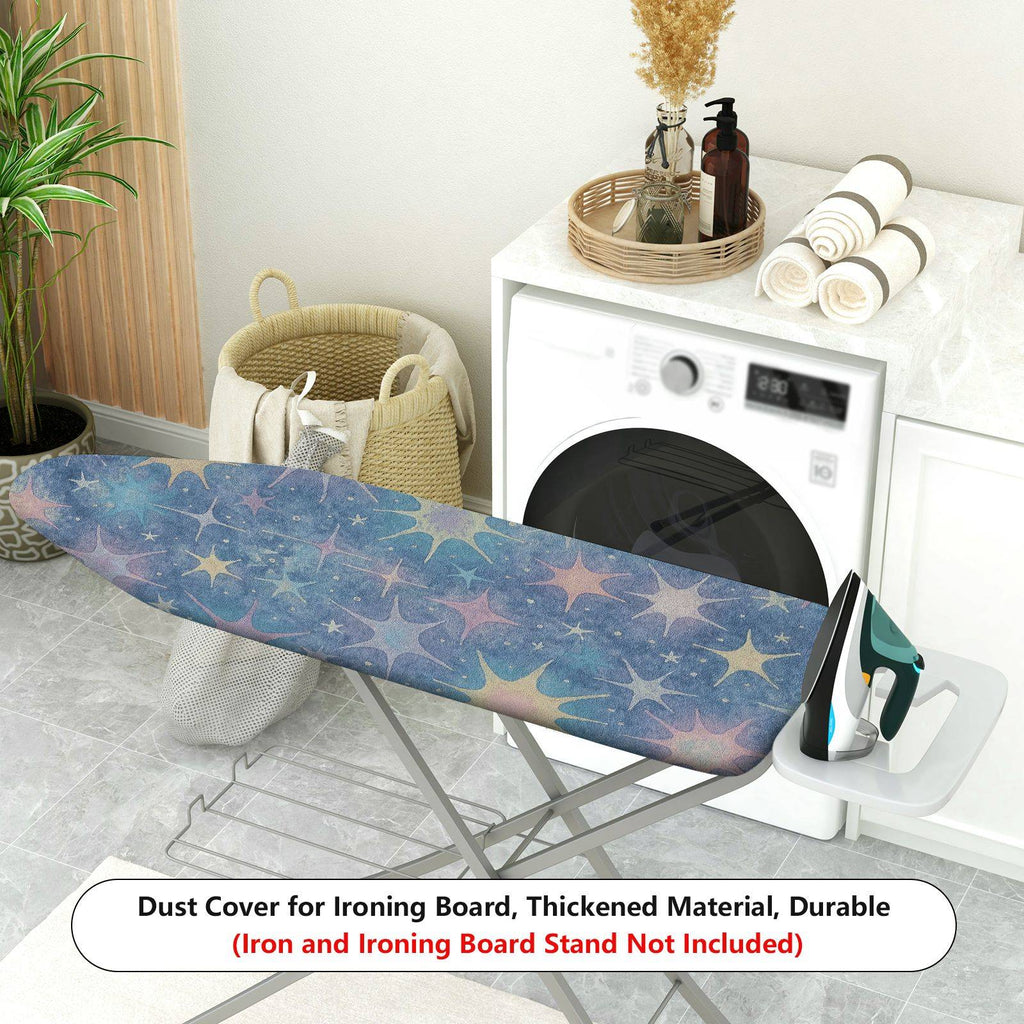 1-Piece Cosmic Starry Pattern Galaxy Night  Ironing Board Cover, Universal Size, Without Board