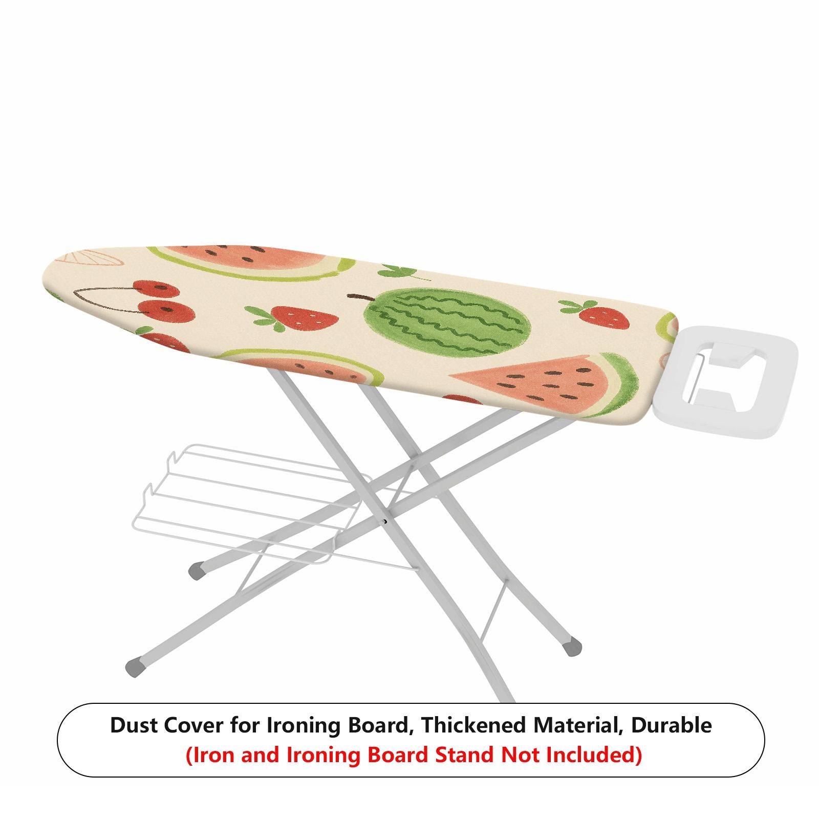 1-Piece with Fruit Pattern, Watermelon, Strawberry, Cherry, Household  Ironing Board Cover, Universal Size, Without Board