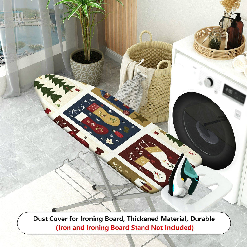 1-Piece Christmas Holiday Tree  Ironing Board Cover, Universal Size, Without Board