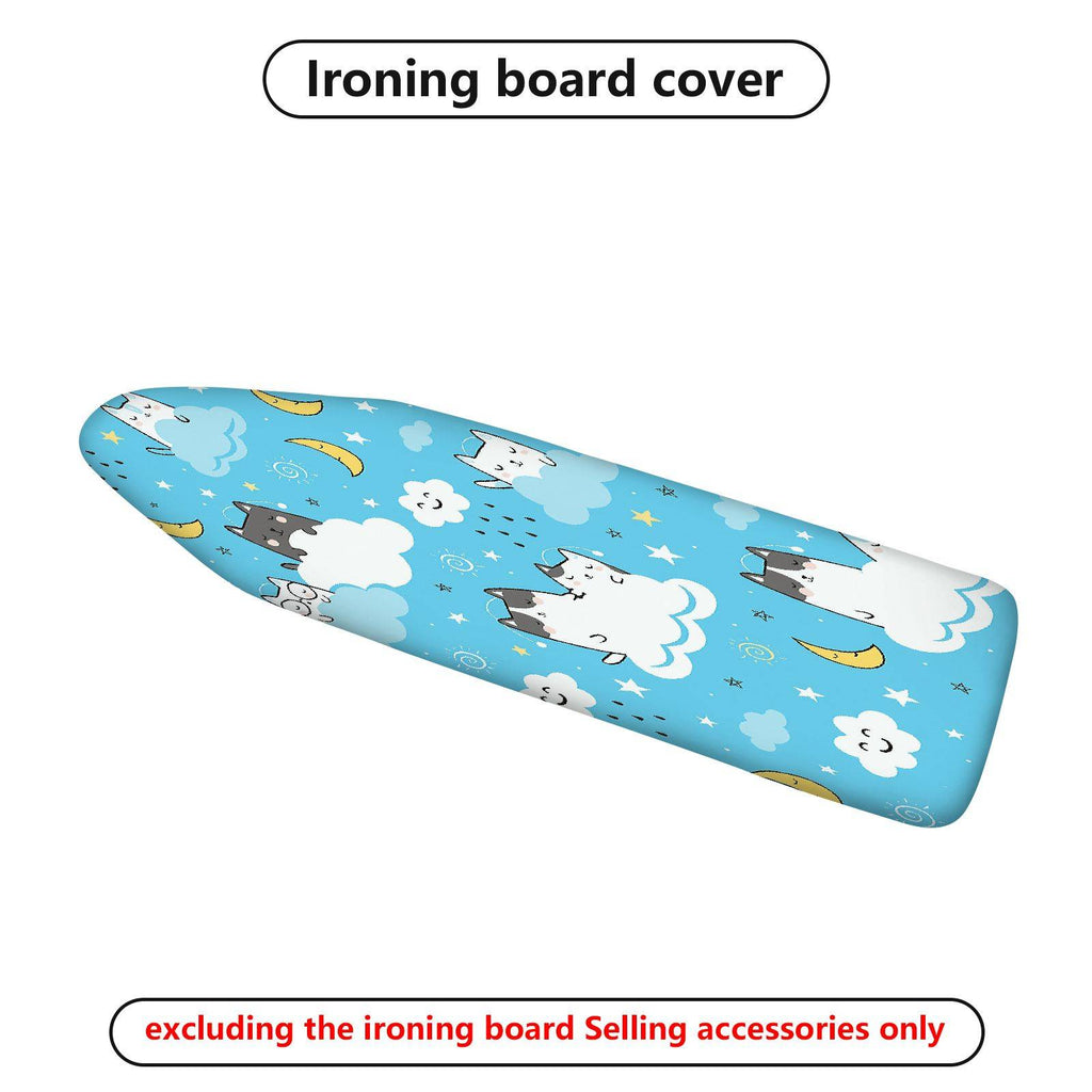 1-Piece Sheep Moon Stars  Ironing Board Cover, Universal Size, Without Board
