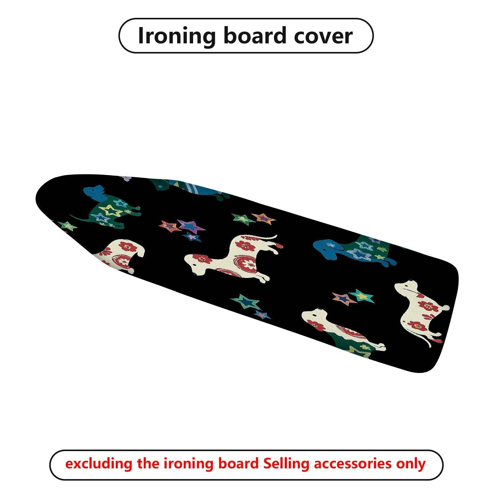 1-Piece Dog Star Print  Ironing Board Cover, Universal Size, Without Board