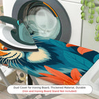 1-Piece Tiger Animal Floral  Ironing Board Cover, Universal Size, Without Board