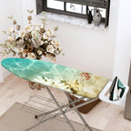 1-Piece Ocean Seashell Starfish  Ironing Board Cover, Universal Size, Without Board