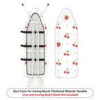1-Piece Strawberry Cherry Polka Dot  Ironing Board Cover, Universal Size, Without Board