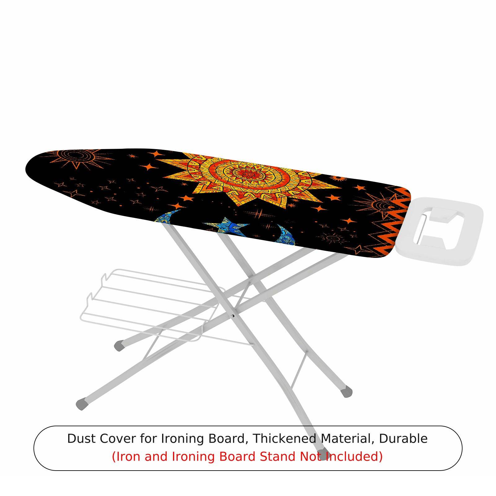 1-Piece Sun Moon Star  Ironing Board Cover, Universal Size, Without Board