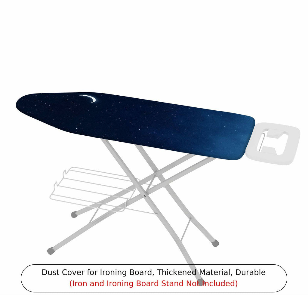 1-Piece Starry Night Sky Moon  Ironing Board Cover, Universal Size, Without Board