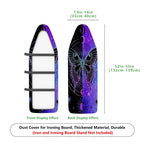 1-Piece Butterfly Galaxy Stars  Ironing Board Cover, Universal Size, Without Board