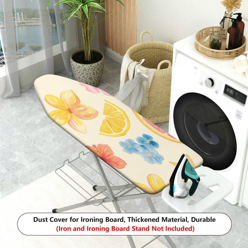 1-Piece Floral Fruit Tropical  Ironing Board Cover, Universal Size, Without Board