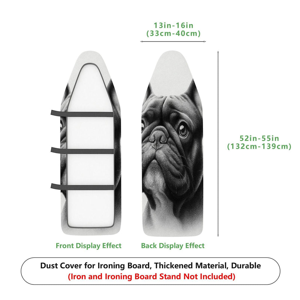 1-Piece Dog Animal Art  Ironing Board Cover, Universal Size, Without Board