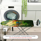 1-Piece Parrot Tropical Jungle  Ironing Board Cover, Universal Size, Without Board