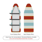 1-Piece Striped Colorful Soft  Ironing Board Cover, Universal Size, Without Board