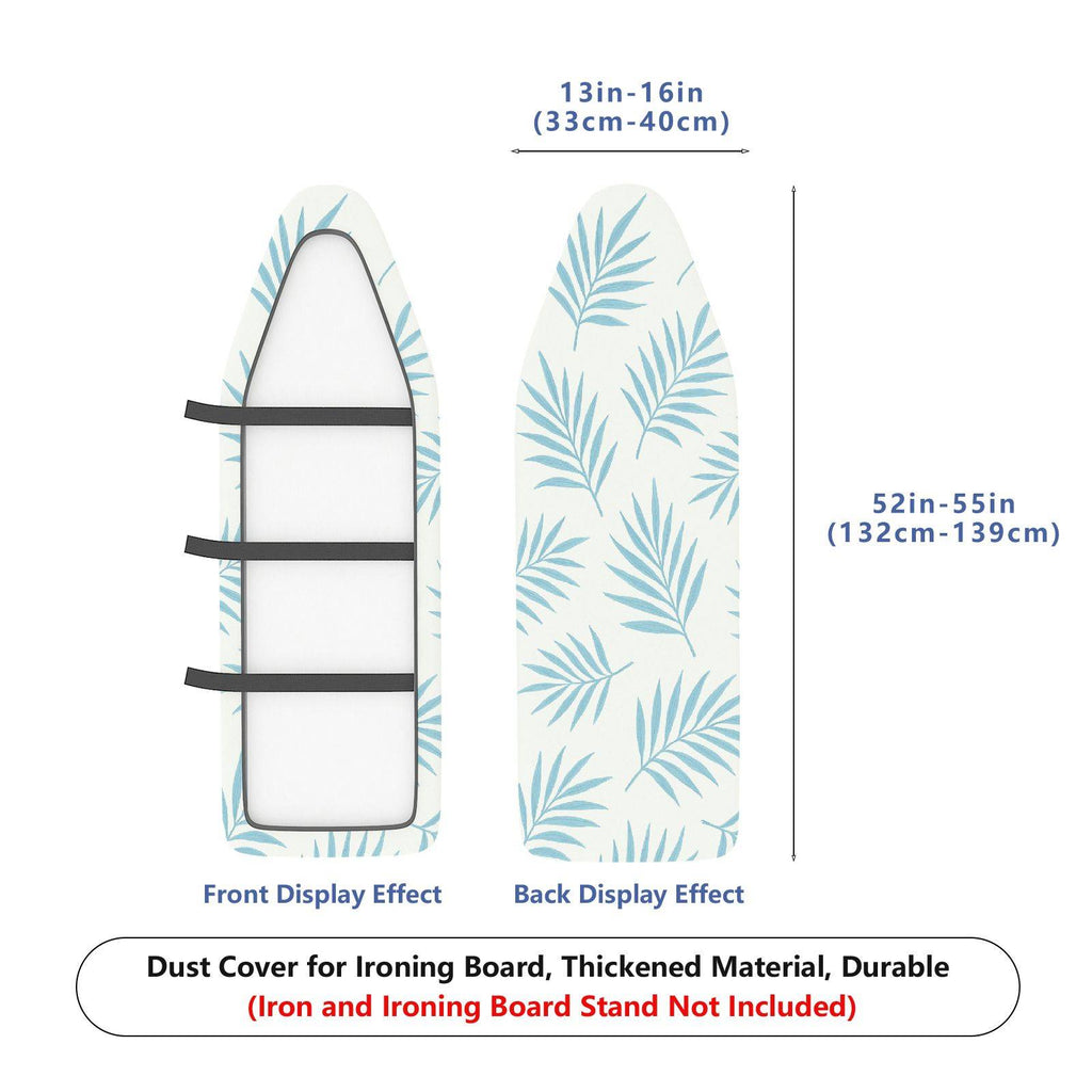1-Piece Tropical Leaf Pattern Decorative Laundry  Ironing Board Cover, Universal Size, Without Board