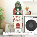 1-Piece Christmas Festive Nordic  Ironing Board Cover, Universal Size, Without Board