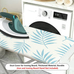 1-Piece Tropical Leaf Pattern Decorative Laundry  Ironing Board Cover, Universal Size, Without Board