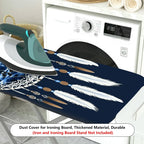 1-Piece Dreamcatcher Wolf Moonlight  Ironing Board Cover, Universal Size, Without Board