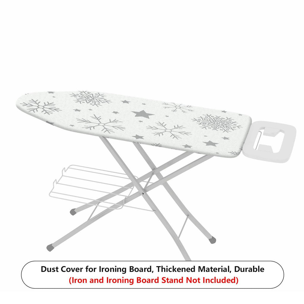 1-Piece Snowflake Star Pattern Winter  Ironing Board Cover, Universal Size, Without Board