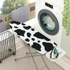 1-Piece Black White Animal Print  Ironing Board Cover, Universal Size, Without Board