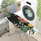 1-Piece Floral Jungle Tropical  Ironing Board Cover, Universal Size, Without Board