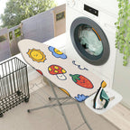 1-Piece Floral Strawberry Mushroom  Ironing Board Cover, Universal Size, Without Board