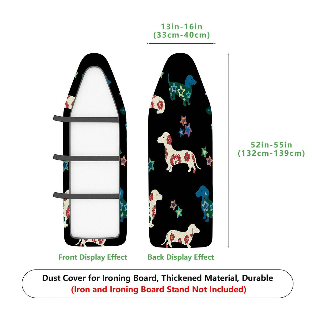 1-Piece Dog Star Print  Ironing Board Cover, Universal Size, Without Board