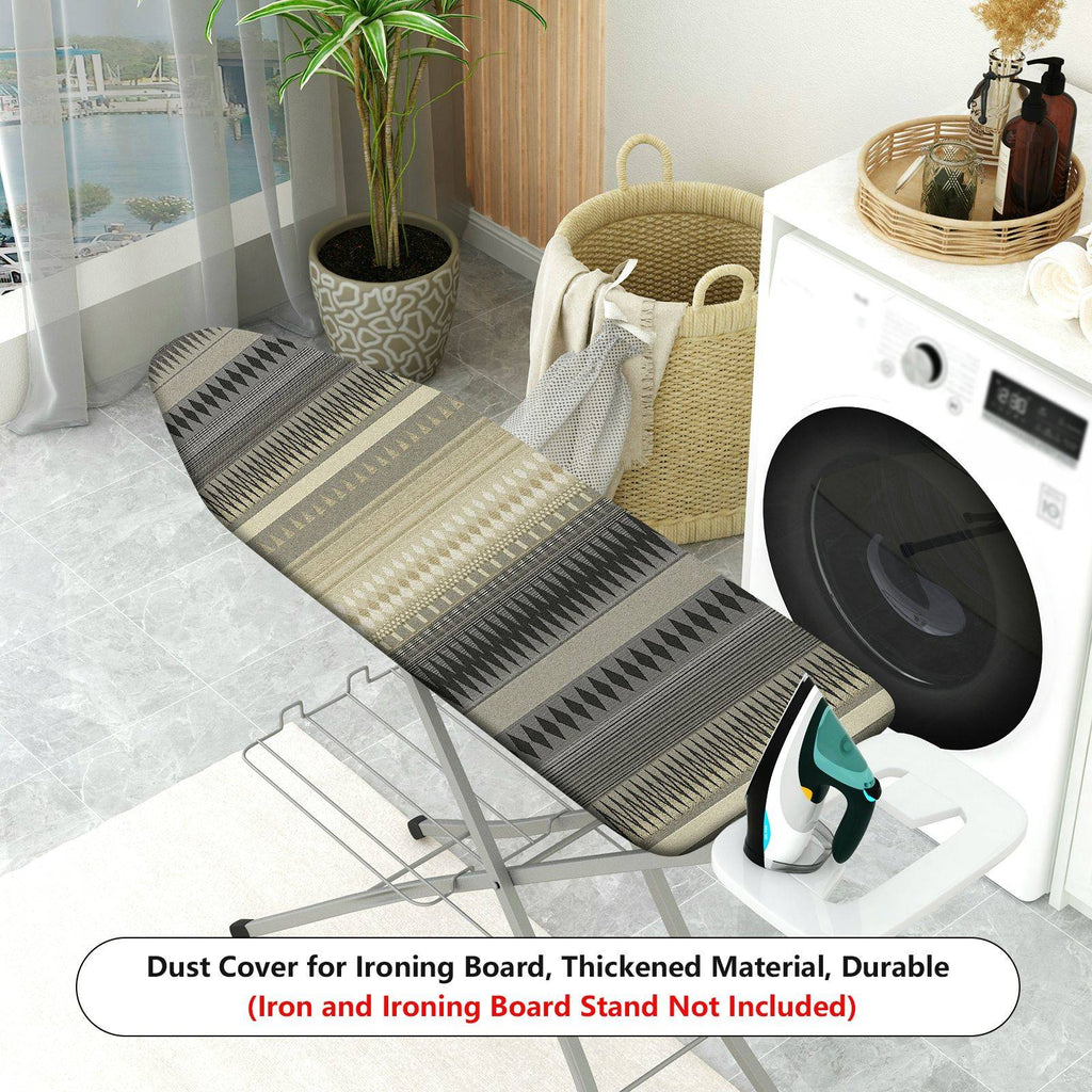 1-Piece Geometric Striped Pattern Modern  Ironing Board Cover, Universal Size, Without Board