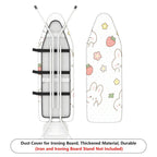 1-Piece Strawberry Rabbit Floral  Ironing Board Cover, Universal Size, Without Board