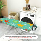 1-Piece Christmas Snowflake Candy Cane  Ironing Board Cover, Universal Size, Without Board