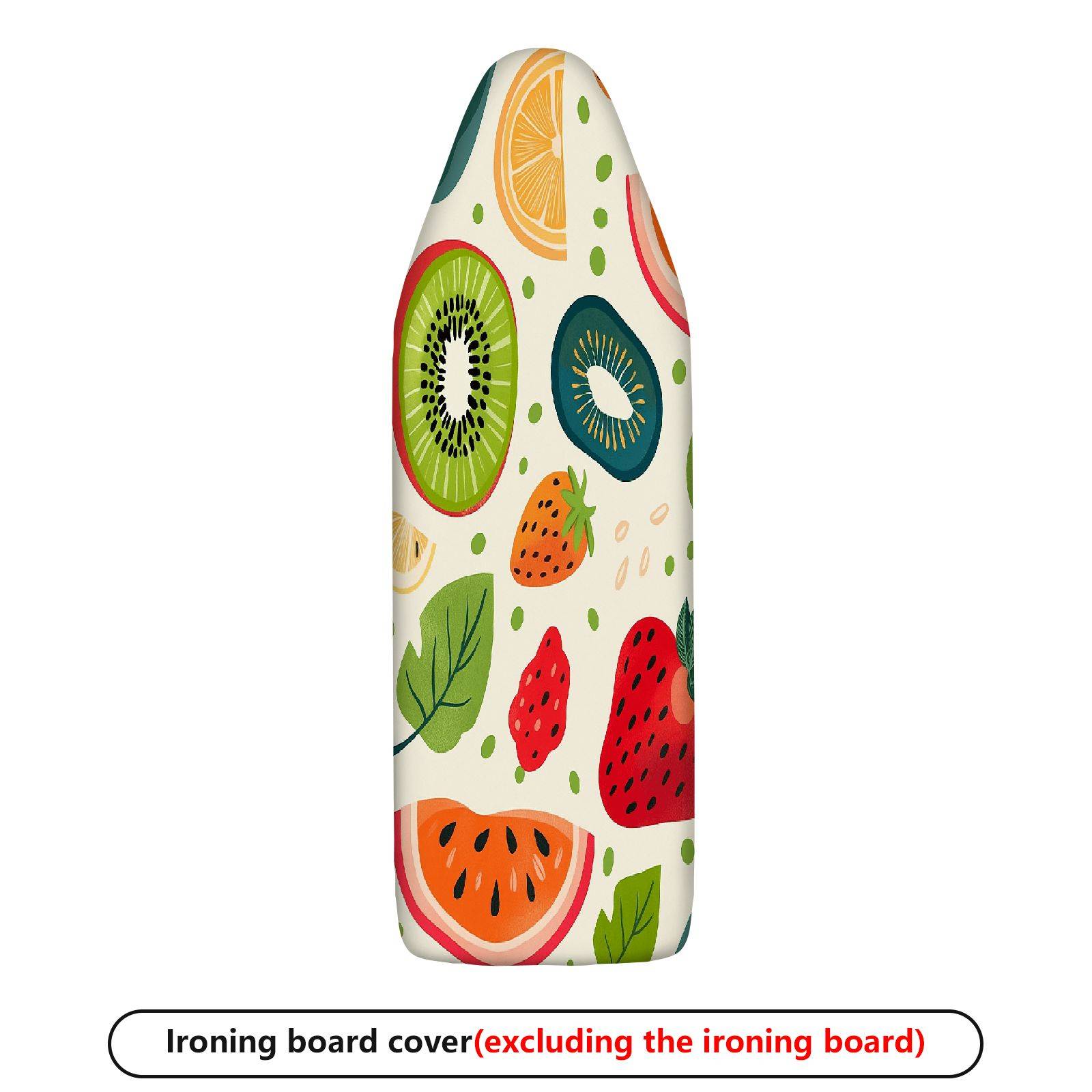 1-Piece Fruit Pattern Colorful Kiwi Strawberry  Ironing Board Cover, Universal Size, Without Board