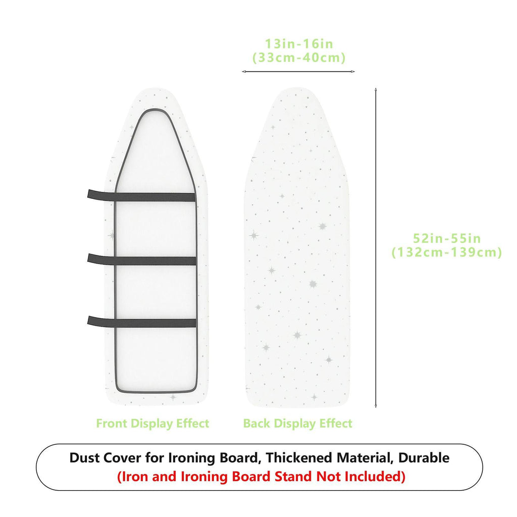 1-Piece Starry Night Sparkle Elegant  Ironing Board Cover, Universal Size, Without Board