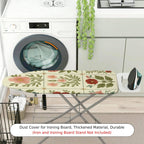 1-Piece Floral Pattern Retro Vintage  Ironing Board Cover, Universal Size, Without Board